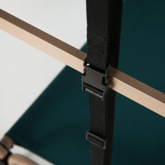 Disc-O-Bed Bunk-Kit 4er Set Zusatzstücke+2 Sicherheitsriemen für Etagenbett-Ausbau