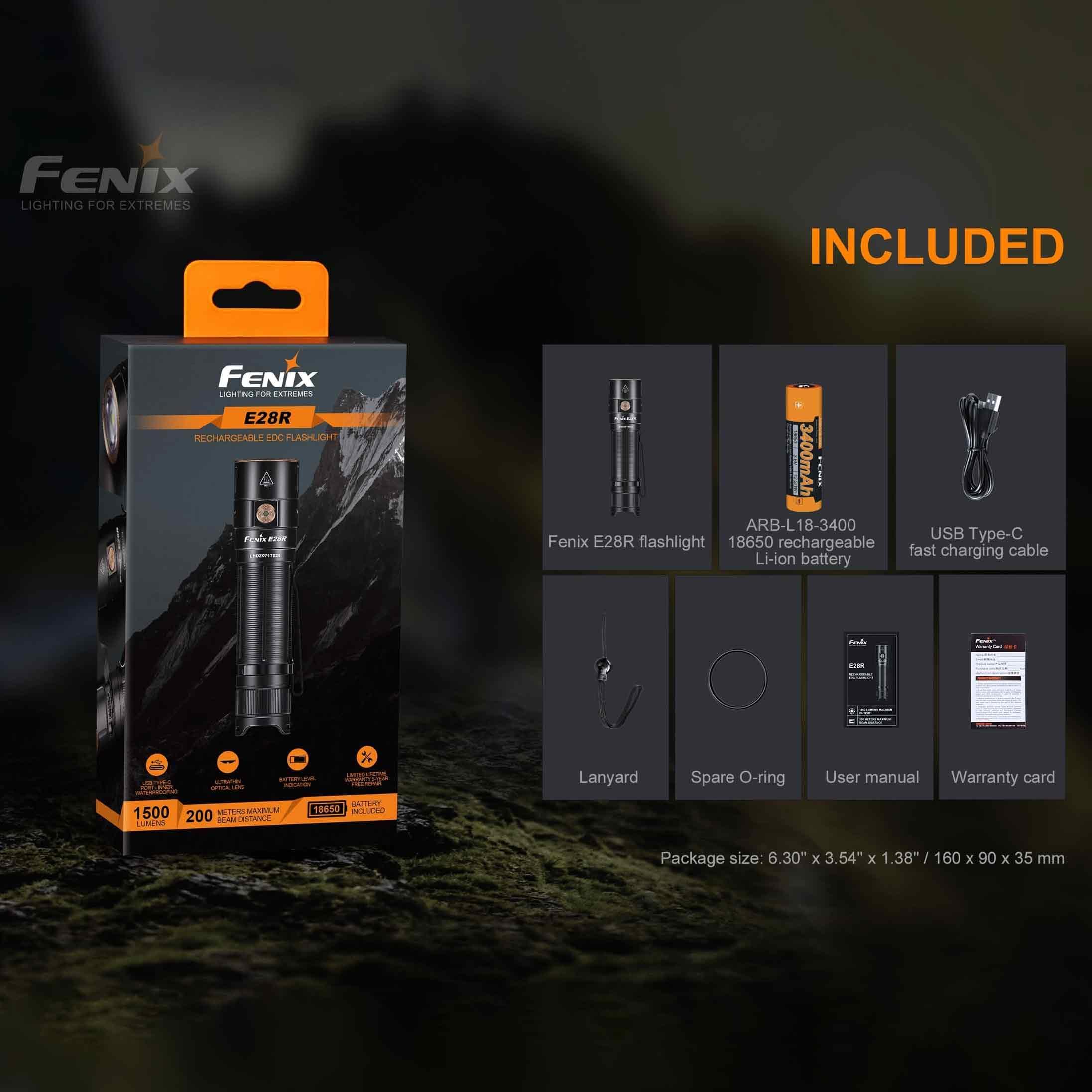 Fenix E28R Taschenlampe