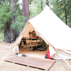 Disc-O-Bed Feldbett XL mit Seitentaschen