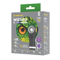 Armytek Wizard C2 UV Light Magnet USB Taschenlampe