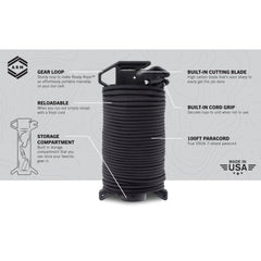 Atwood Rope MFG™ Ready Rope Dispenser 550 Paracord Information
