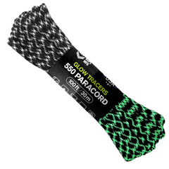 Atwood Rope MFG™ Suvival Seil 550 Paracord Glow Tracer 30m