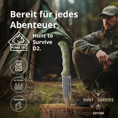 Puma Survivalmesser TEC "Hunt to Survive"