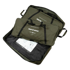 Arm-O-Bunk Feldbett oliv mit Seitentaschen