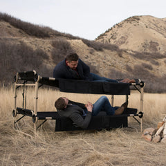 Disc-O-Bed Feldbett XXL mit Seitentaschen