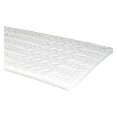 Disc-O-Bed Premium Topper Large Viscorelax Memoryschaum mit Baumwollbezug