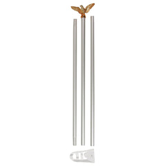 MFH Fahnenstange mit goldfarbenem Adler