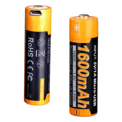 Fenix wiederaufladbare Batterie 14500 Li-Ion 1600 mAh
