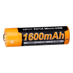 Fenix wiederaufladbare Batterie 14500 Li-Ion 1600 mAh