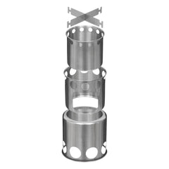 Fox Outdoor Edelstahl Kochset Travel