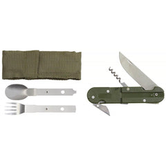 Fox Outdoor Essbesteck 3-teilig. klappbar