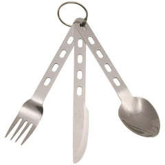 Fox Outdoor Essbesteck «Extra Light» 3-teilig
