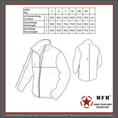MFH Fleece-Jacke “Heavy-Strike”