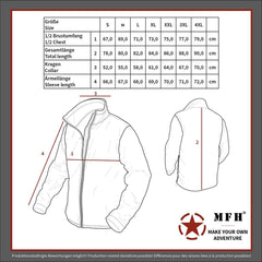 MFH Regenjacke “Security