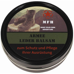 MFH Lederbalsam Army 150ml Dose farblos