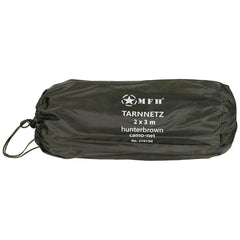 MFH Tarnnetz 2 x 3 m, hunterbrown