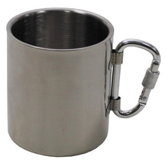 Fox Outdoor Doppelwandige Tasse mit Karabinerhenkel