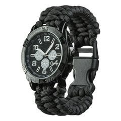 Mil-Tec Army Uhr Paracord Schwarz
