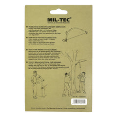 Mil-Tec Drahtsäge mit Ringen