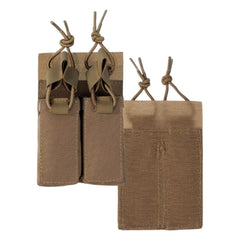 Mil-Tec Magazintasche für Pistole Double mit Klettrücken