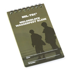 Mil-Tec Meldeblock Wasserfest Klein