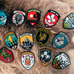 Militär Badge gestalten