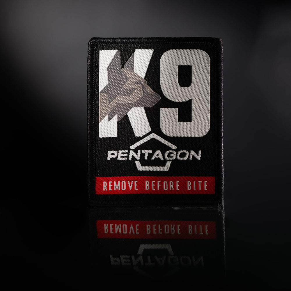 Pentagon Patch K9 Remove Before Bite