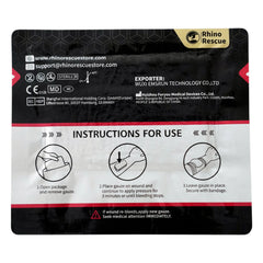 Rhino Rescue Erste Hilfe Hämostatische Gaze Z-Fold