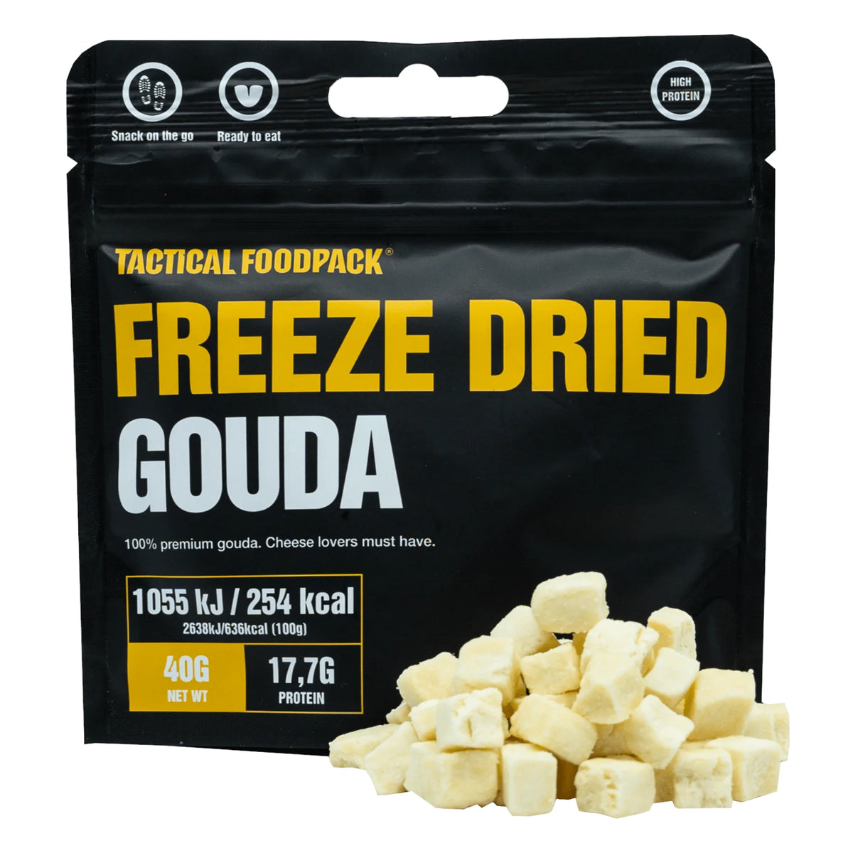 Tactical Foodpack Outdoornahrung Gouda Cheese Bites
