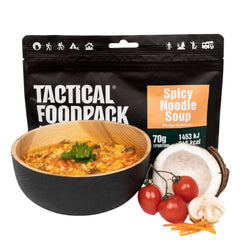 Tactical Foodpack Outdoornahrung | Würzige Nudelsuppe