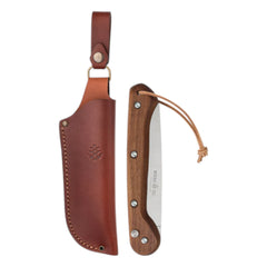 Woxna Klappsäge Ljusnan 180 mm mit Lederholster