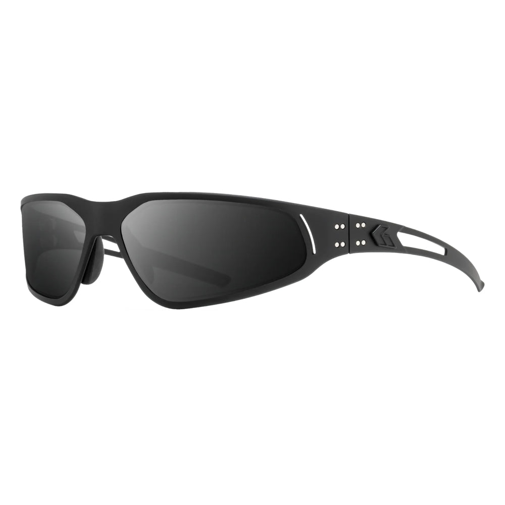 Black mit Silver Logo und Smoke Optimized Polarized