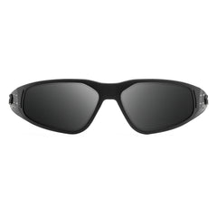 Black mit Silver Logo und Smoke Optimized Polarized