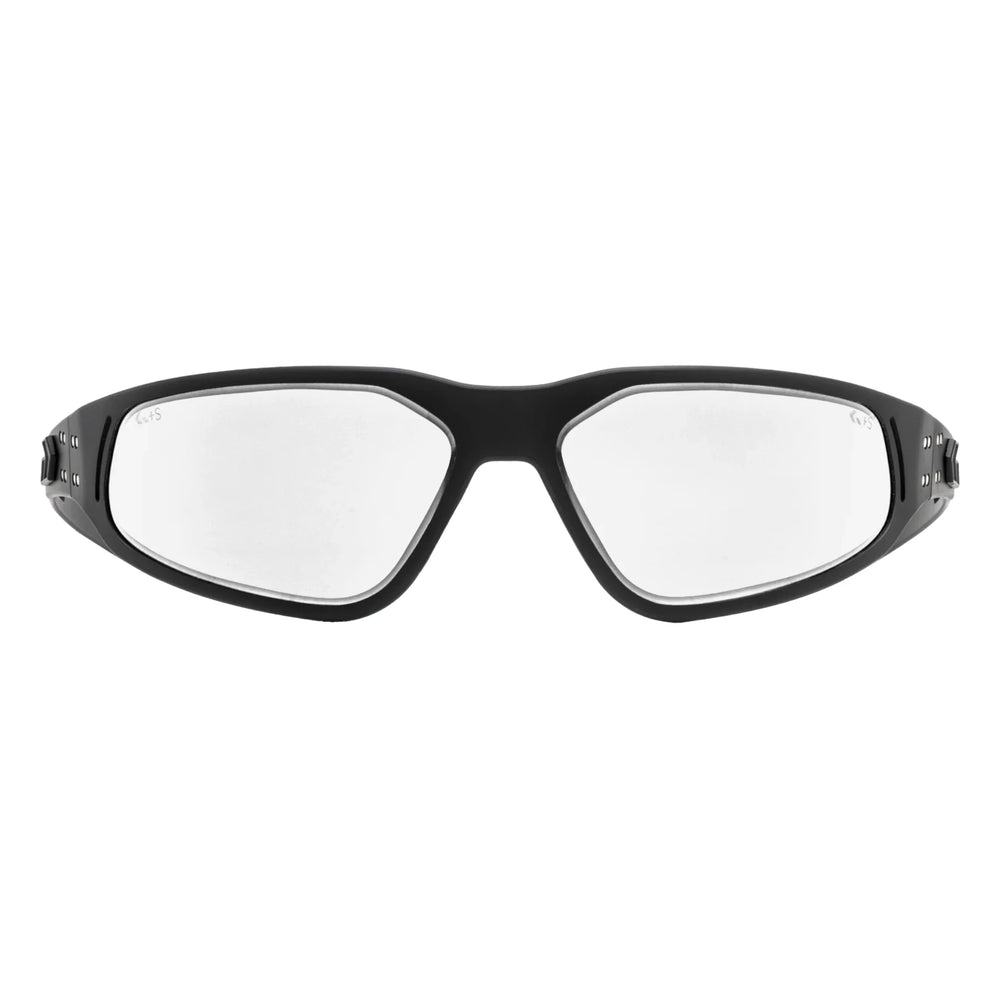Black mit Black Logo ANSI Z87.1+ MILSPEC Ballistic Inferno Photochromic mit Anti-Fog