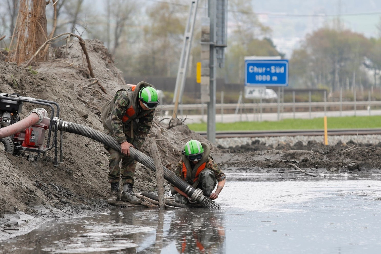 Le rôle de l'armée suisse dans la protection contre les catastrophes