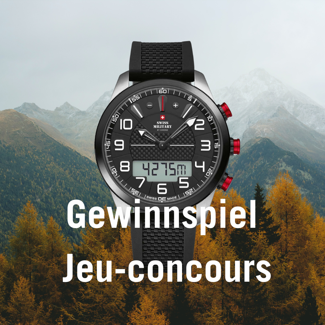 Gagne l'un des 10 chronographes Swiss Military SM34061.01 d'une valeur de CHF 599 !