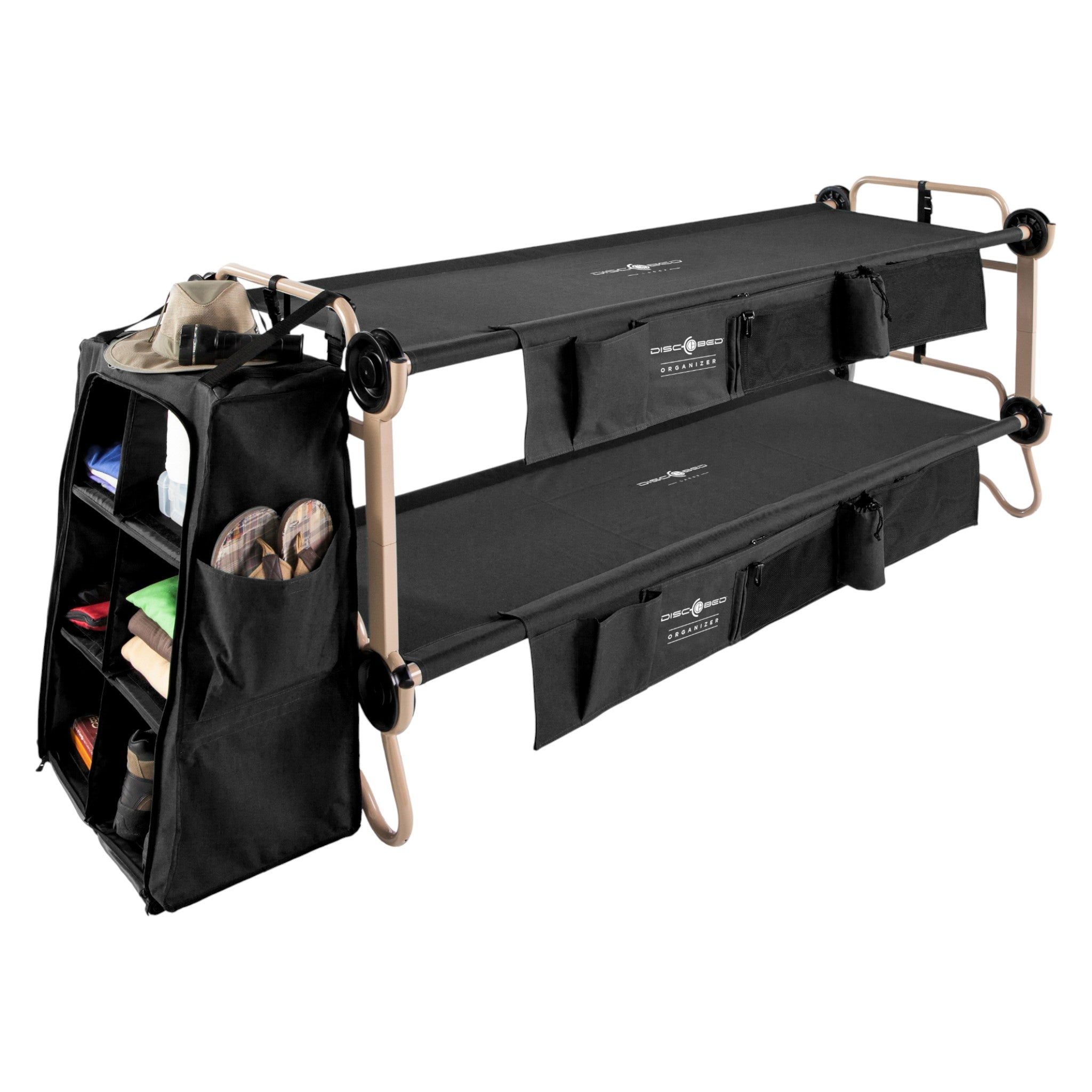 Disc-O-Bed Cabinet Garderobe schwarz