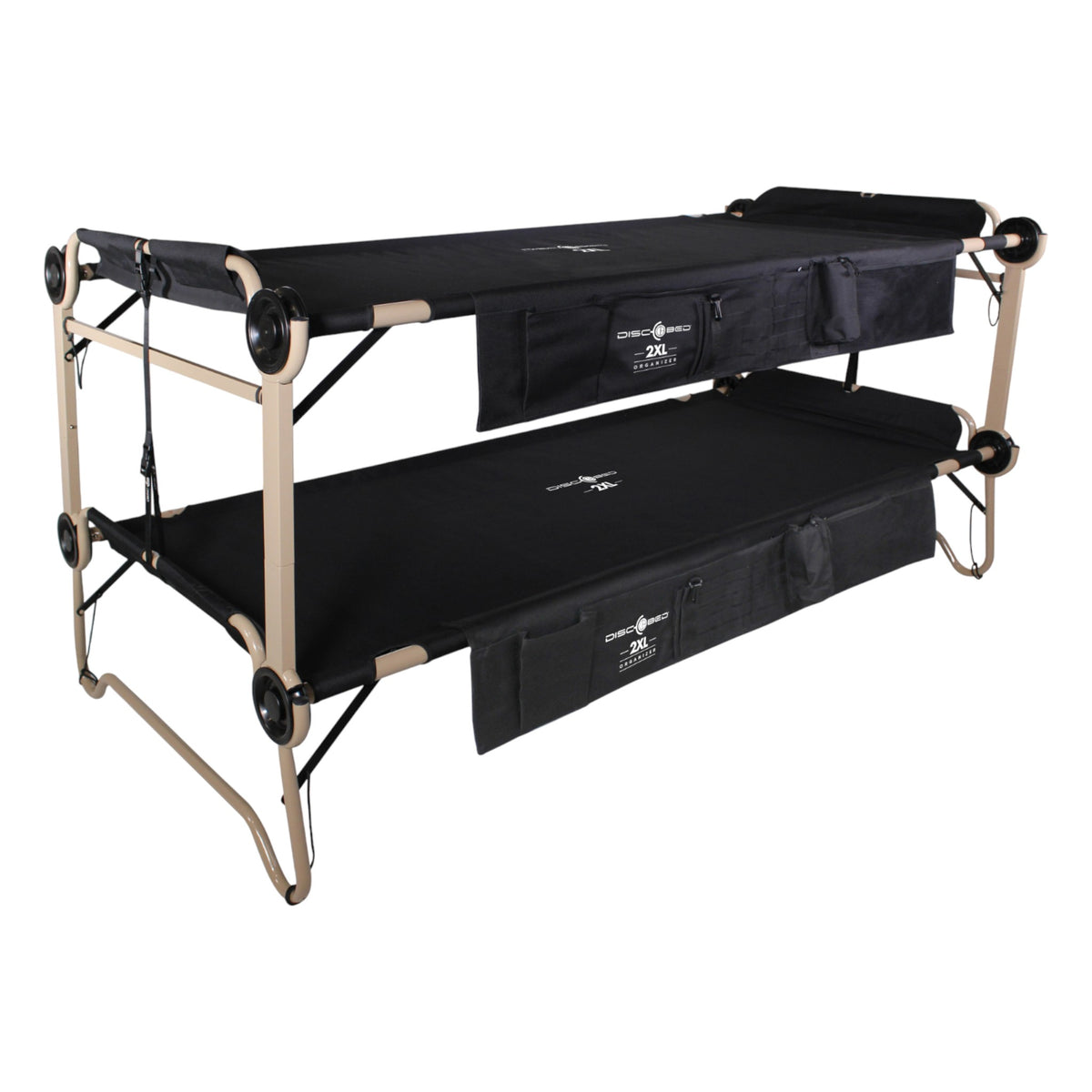 Disc-O-Bed Feldbett XXL mit Seitentaschen