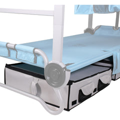 Disc-O-Bed Footlocker grau