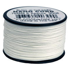 Atwood Rope MFG™ Nano Uber Glow Cord .75mm White 90m