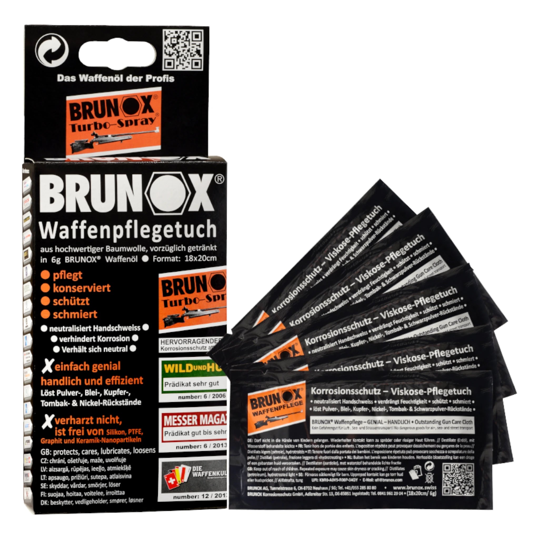 Brunox Waffenpflege Viskosetuch