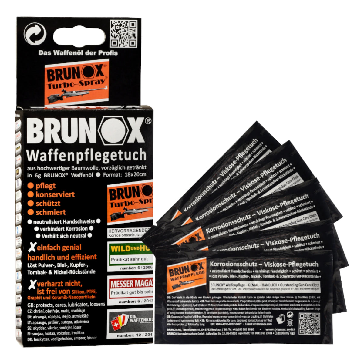 Brunox Waffenpflege Viskosetuch