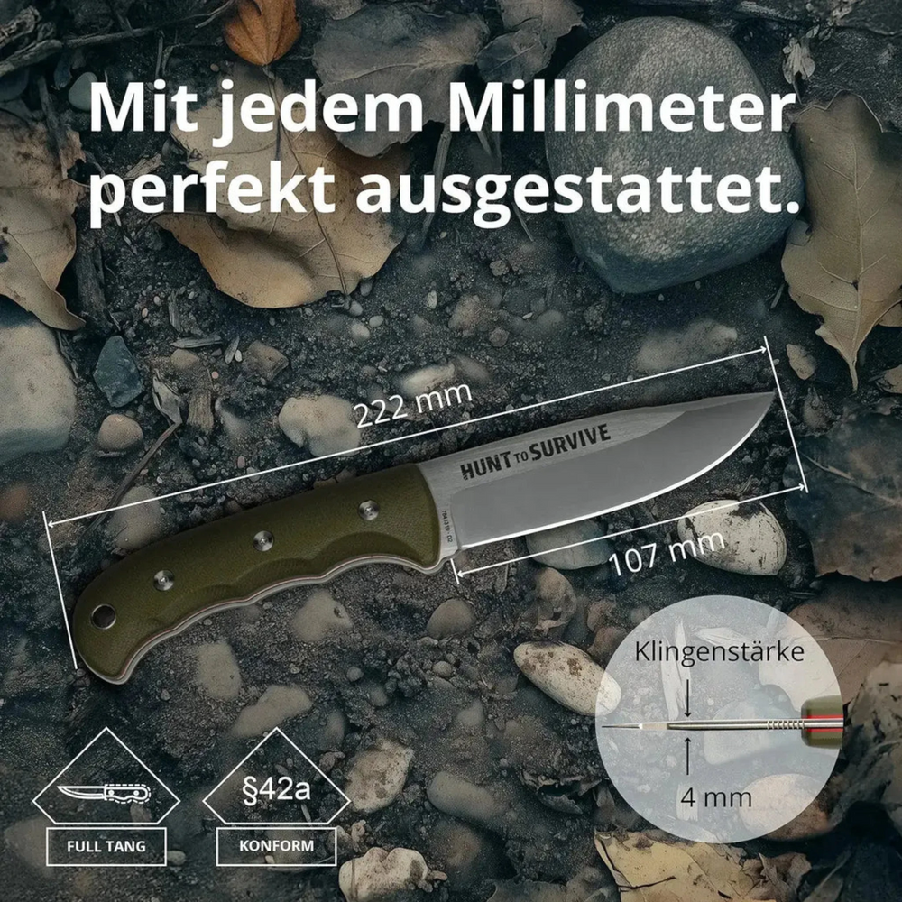 Puma Survivalmesser TEC "Hunt to Survive"
