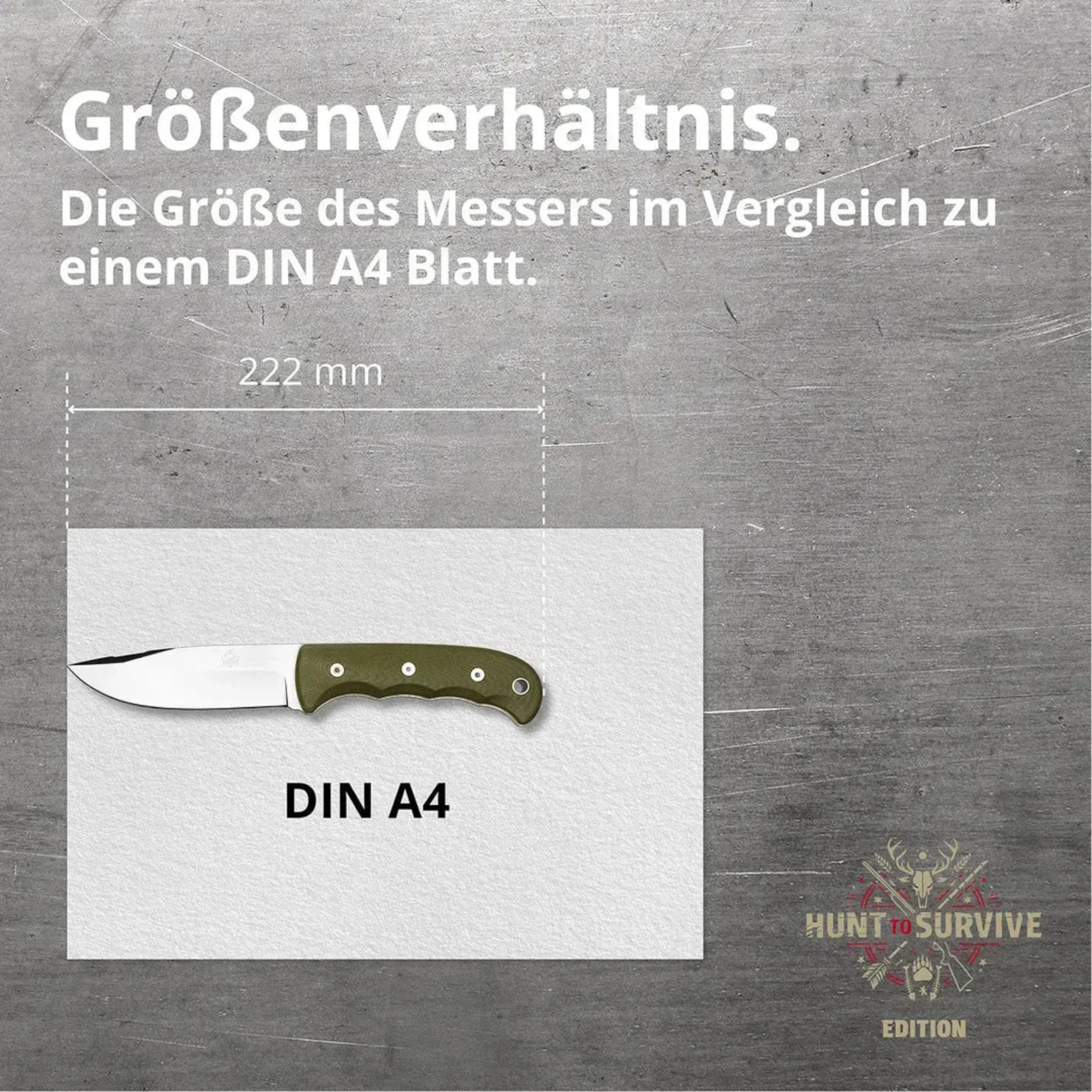 Puma Survivalmesser TEC "Hunt to Survive"