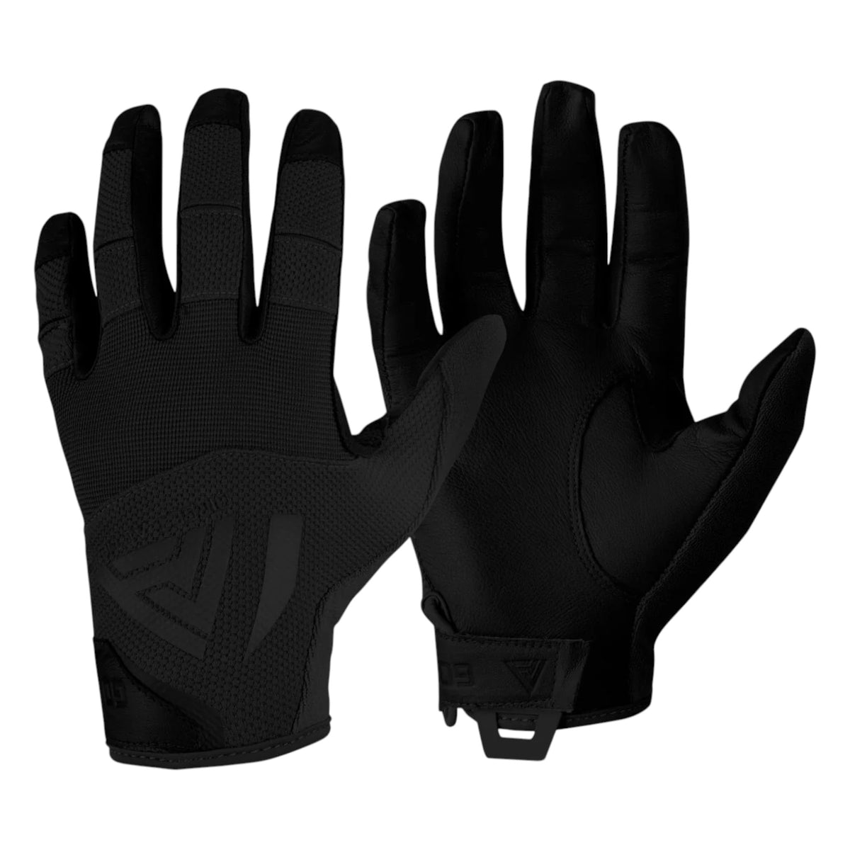 Direct Action Hard Gloves Leather Black