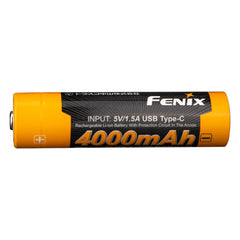 Fenix wiederaufladbare Batterie 18650 Li-Ion 4000 mAh