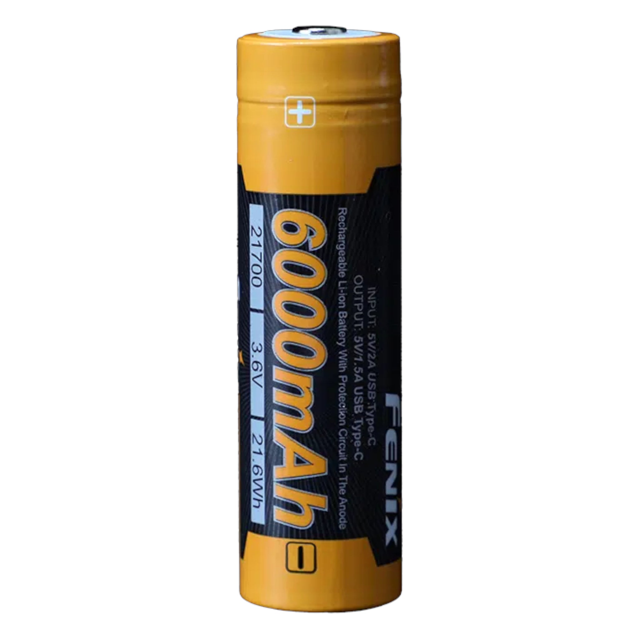 Fenix wiederaufladbare Batterie 21700 Li-Ion 6000 mAh