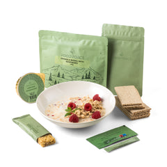 Food Force Trekkingnahrung Set Himbeer-Müsli