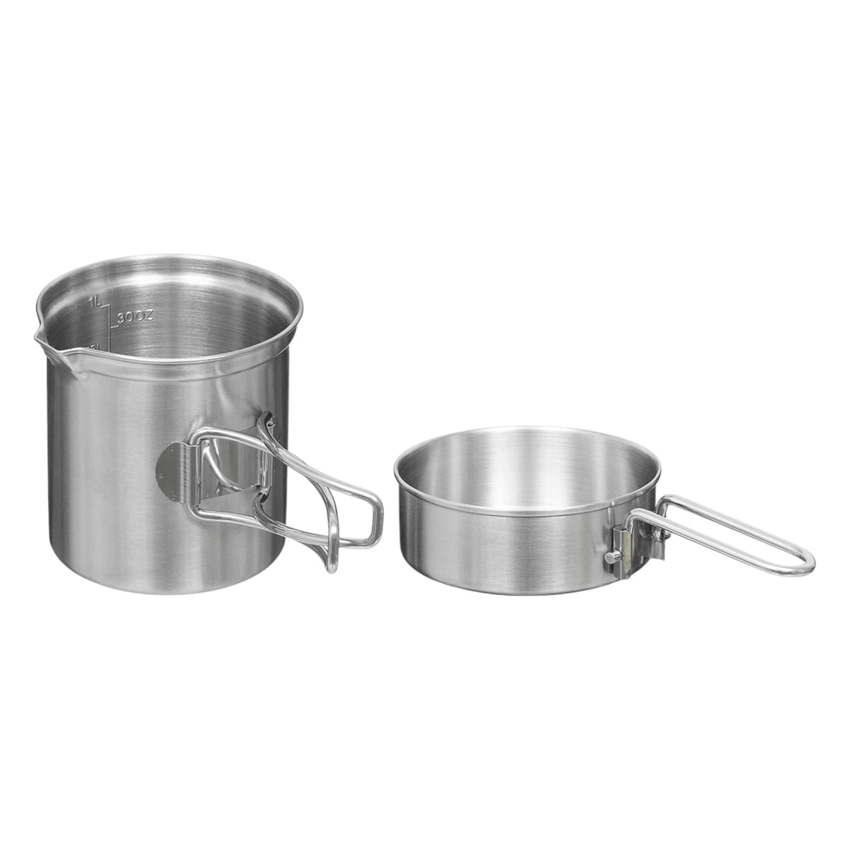 Fox Outdoor Camping Kochgeschirr Set Edelstahl