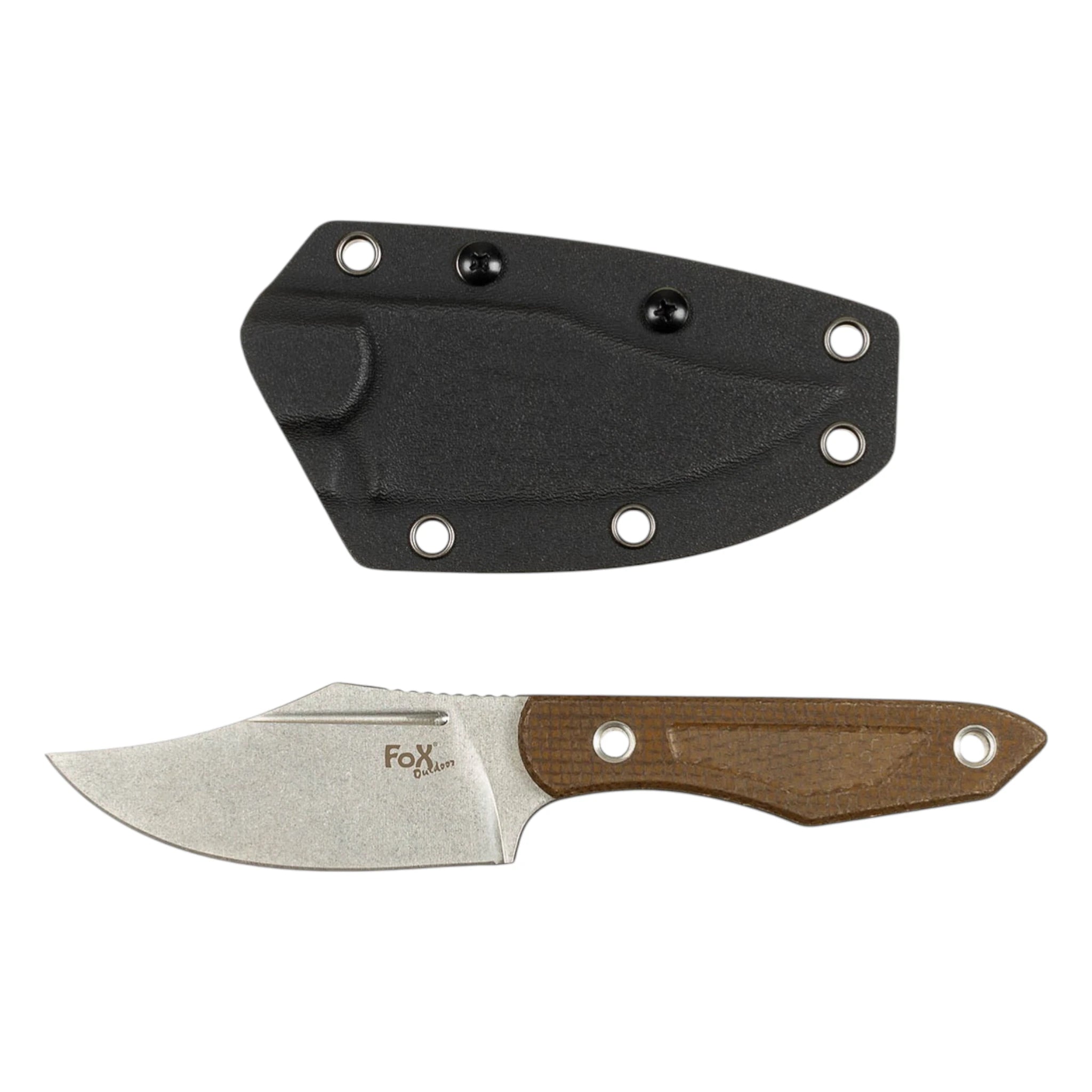 Fox Outdoor Messer Bowie mit Kydex-Scheide